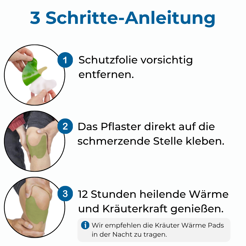 Kräuter-Wärme Pads