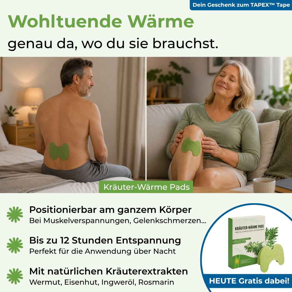 Kräuter-Wärme Pads