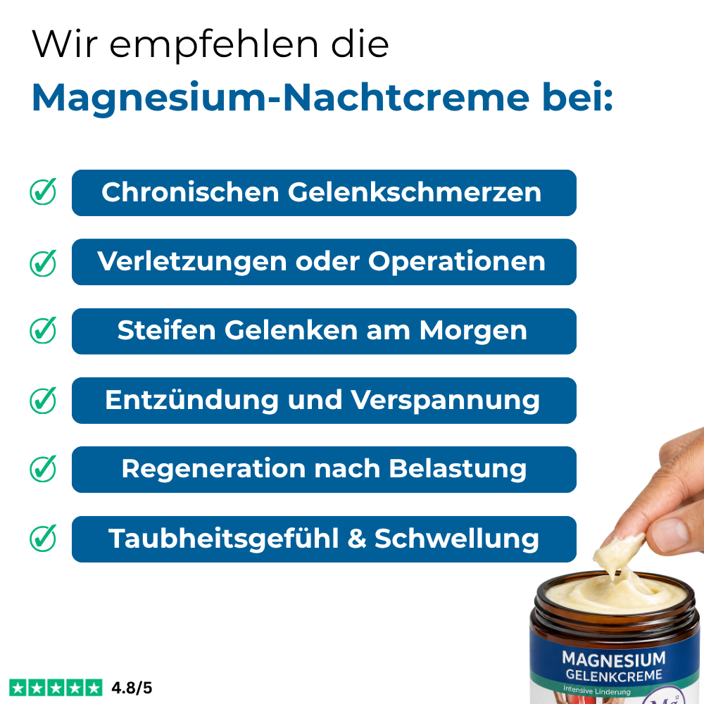 Magnesium Gelenkcreme