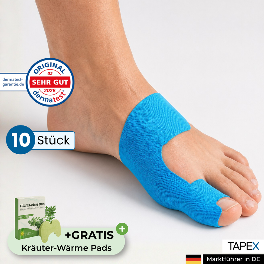 TAPEX™ Tapes – Kinesiologie-Tapes zum Selberkleben.