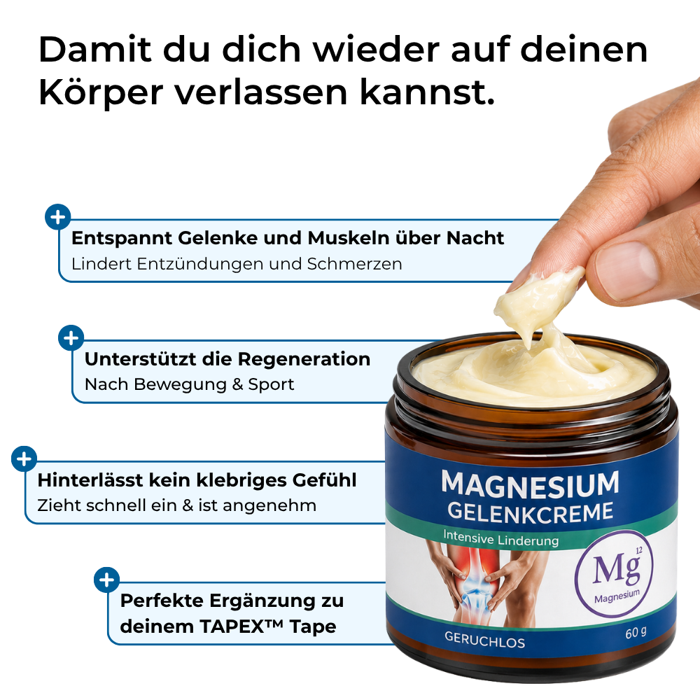 Magnesium Gelenkcreme