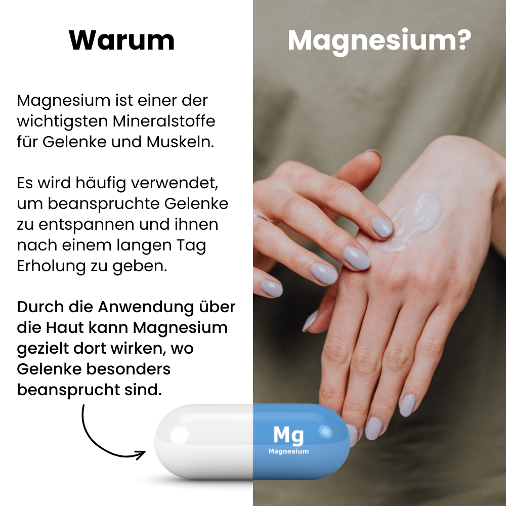 Magnesium Gelenkcreme