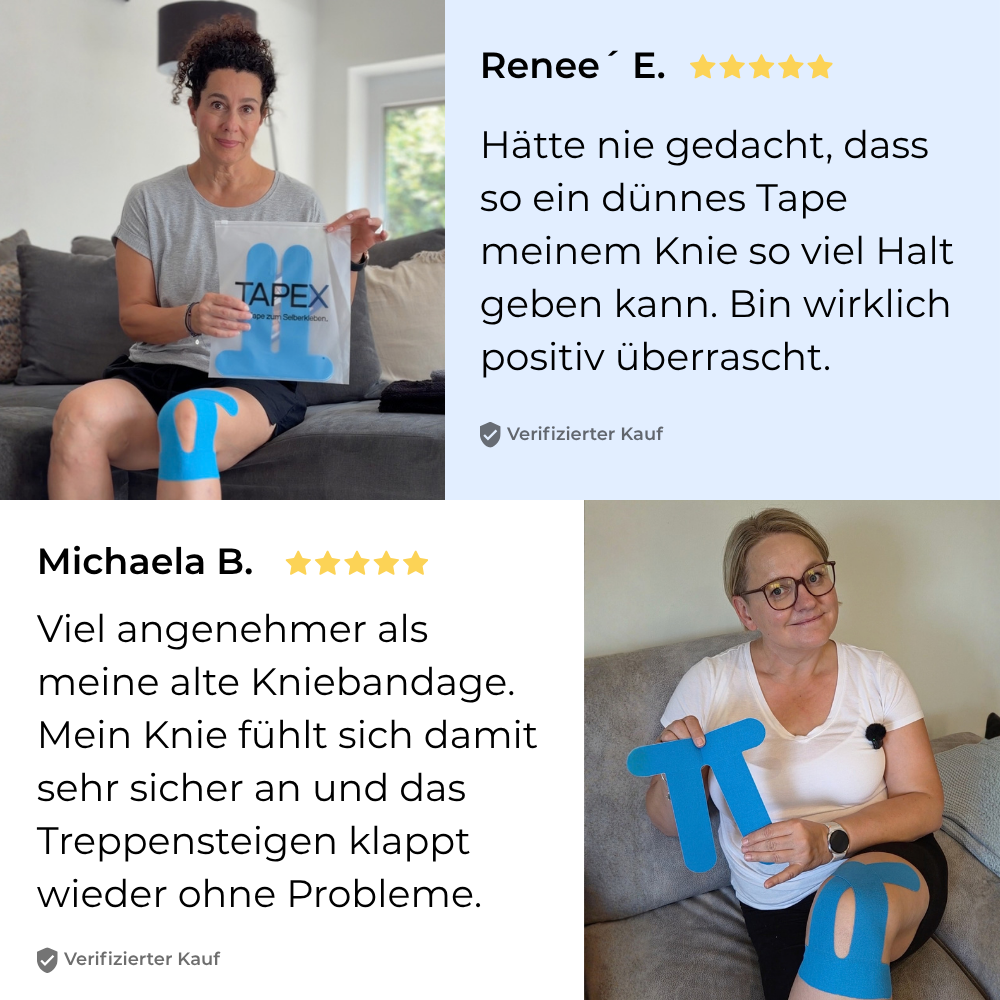 Kniegelenk Tape