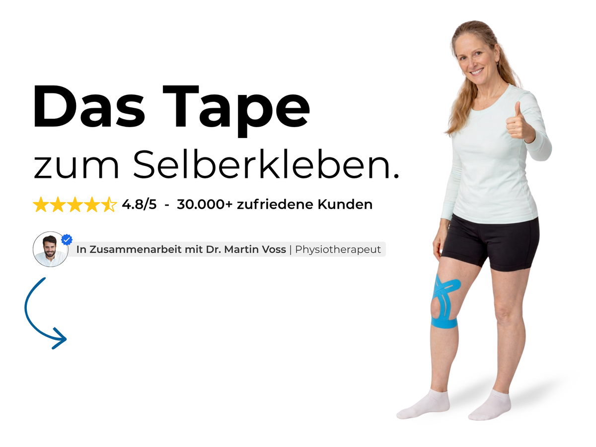 TAPEX™ Tapes – Kinesiologie-Tapes zum Selberkleben.